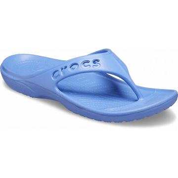 Crocs Baya Flip Men's Sandals Blue | Australia 1204ILHS